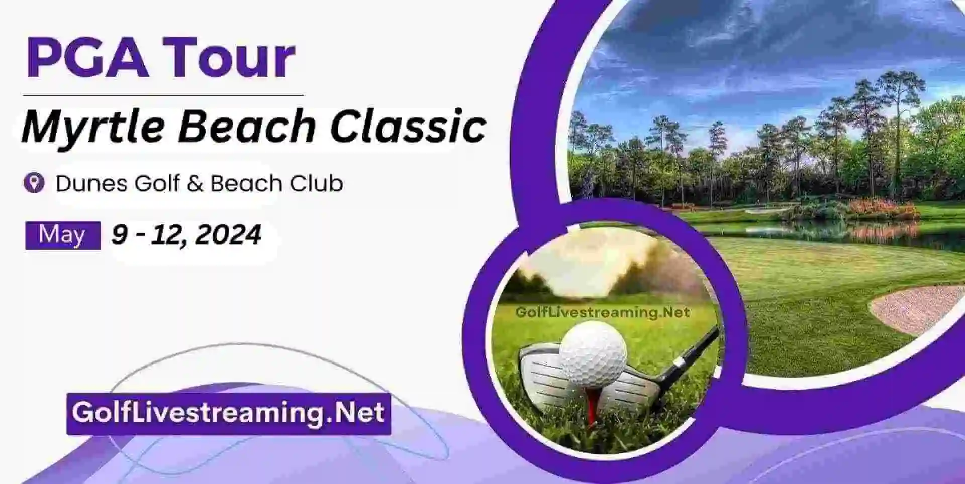 Myrtle Beach Classic Round 1 Live Stream 2024 | PGA Tour slider