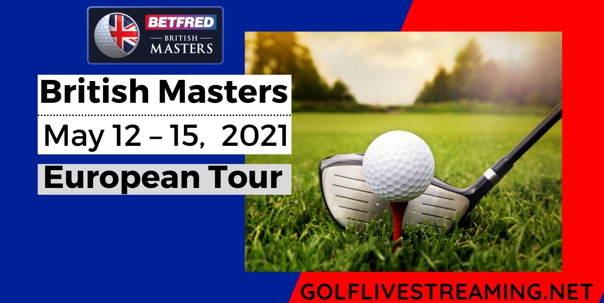 British Masters Golf Live Stream