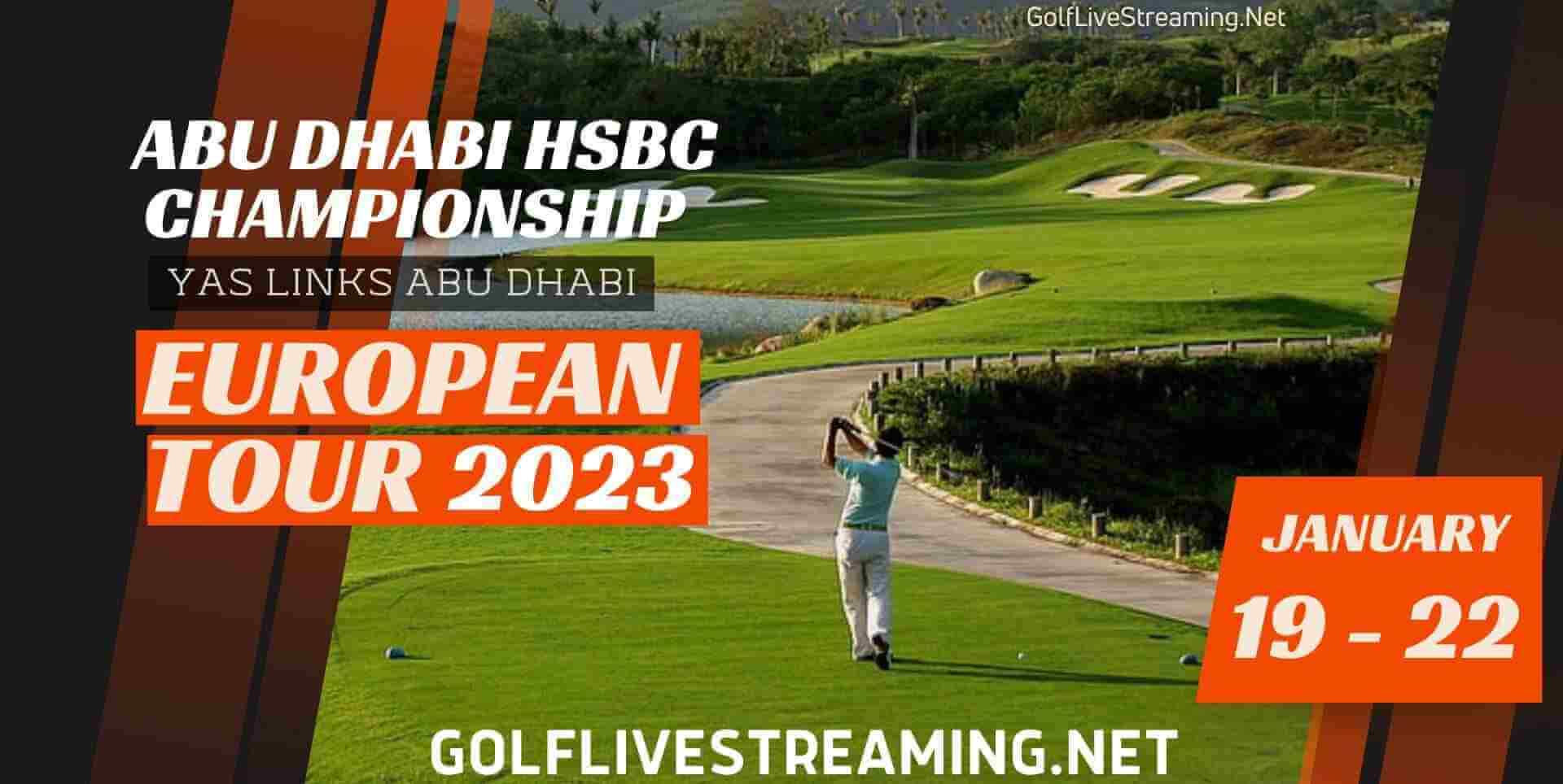 Live Abu Dhabi HSBC Championship 2018 Online