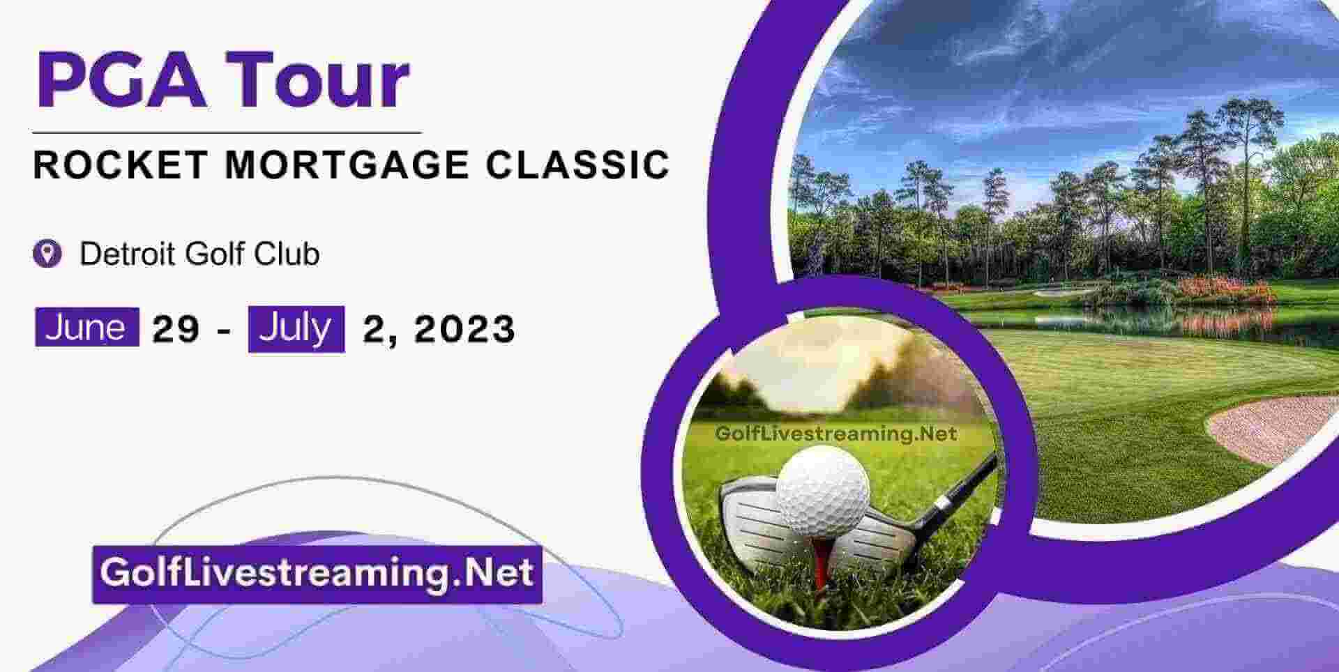 Rocket Mortgage Classic Golf Live Stream
