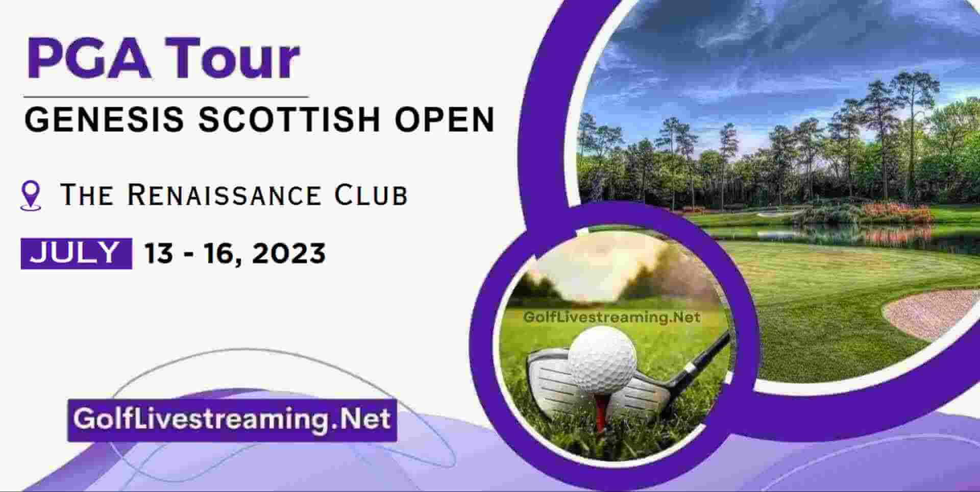 Scottish Open Golf Live Stream