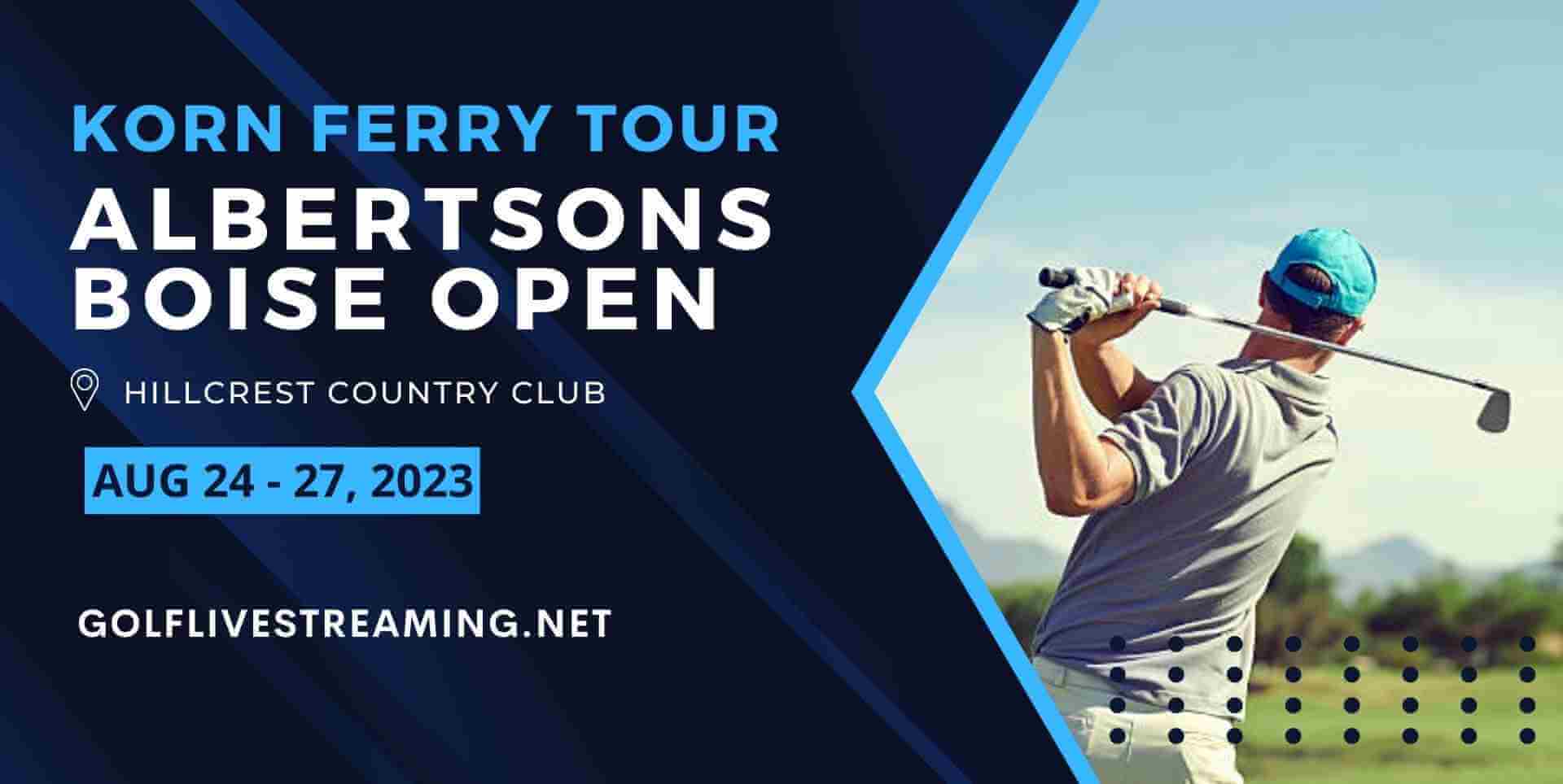 Albertsons Boise Open Live