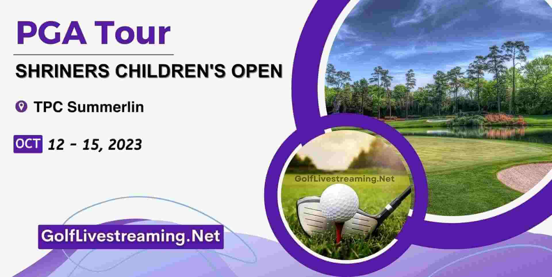 Shriners Hospitals For Children Open 2017 Live