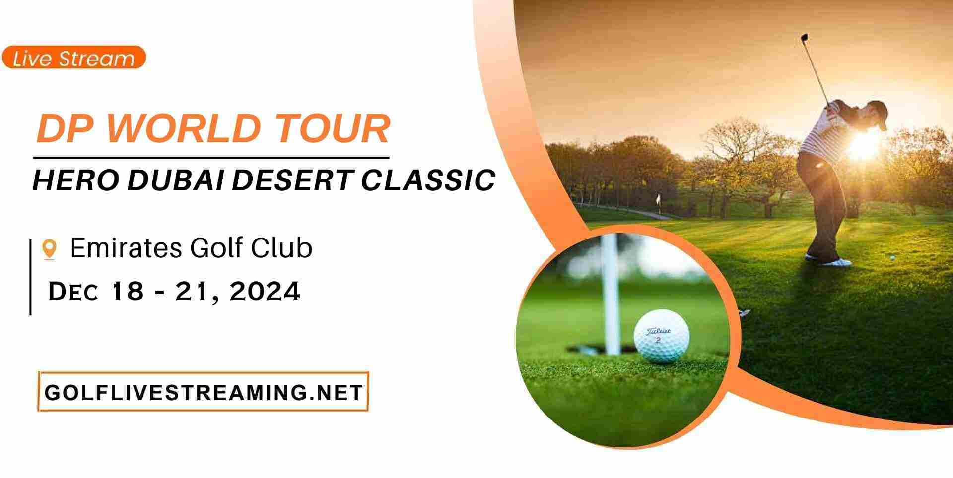 Omega Dubai Desert Classic 2019 Golf Tournament