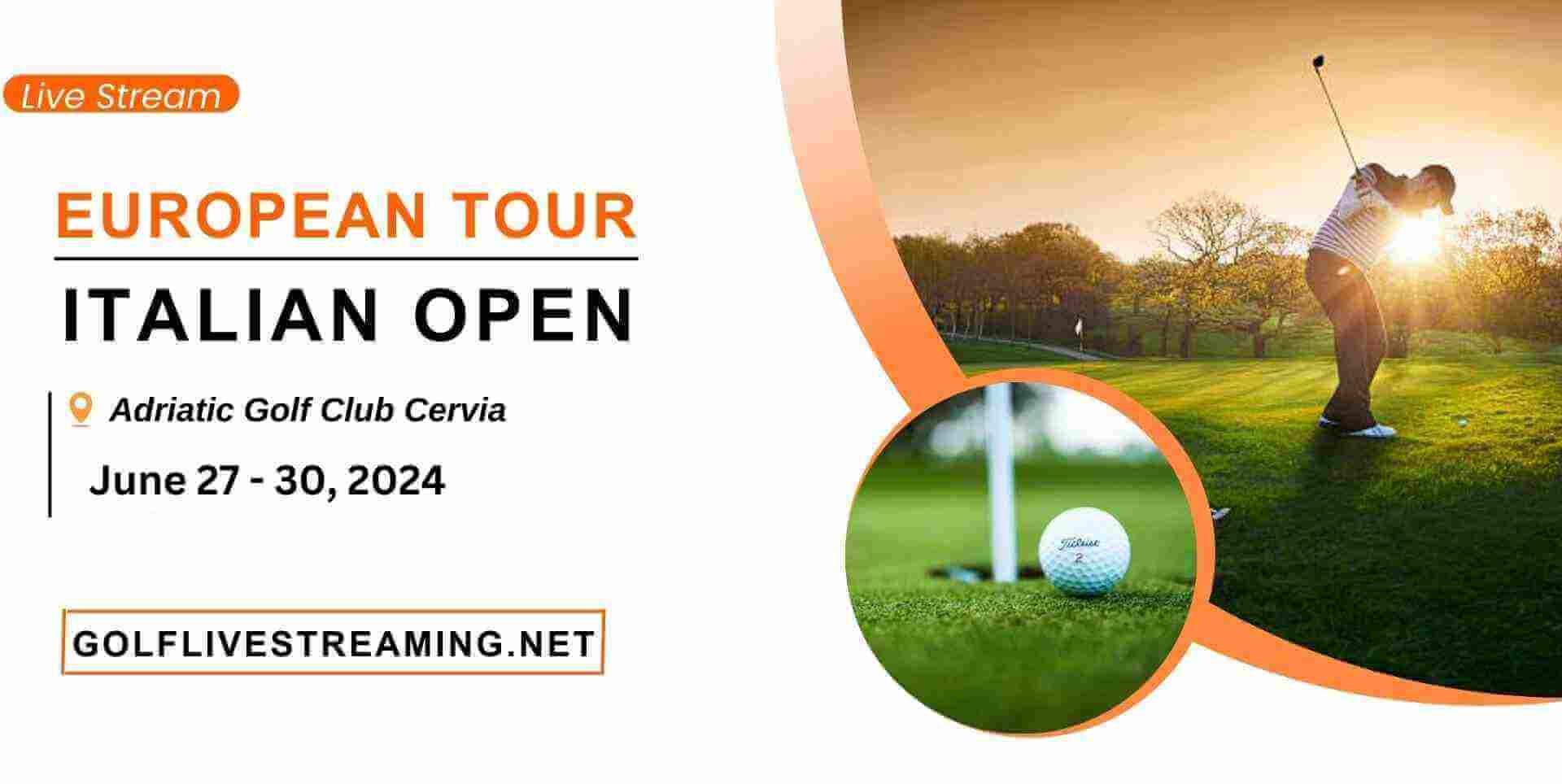 Italian Open 2016 Golf Live Streaming
