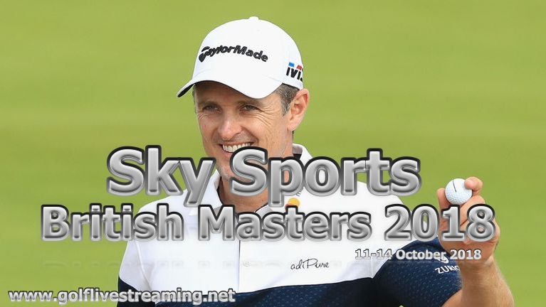 Sky Sports British Masters 2018 Live Stream