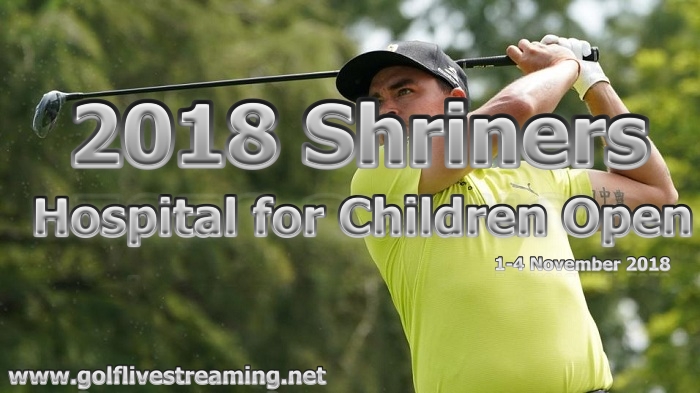 2018 Shriners Hospital for Children Open Live
