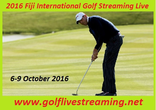 2016 Fiji International Golf Streaming Live