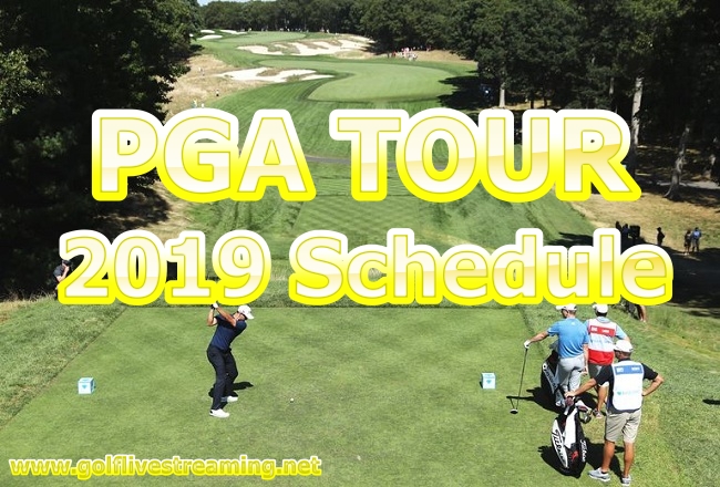 Golf PGA TOUR 2019 Schedule