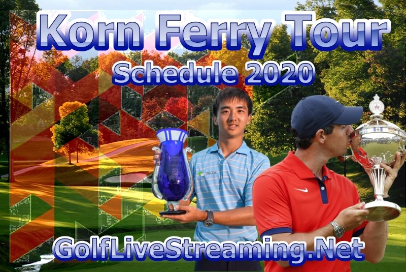 Korn Ferry Tour Golf Schedule 2020