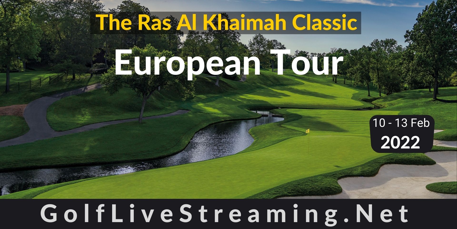 The Ras Al Khaimah Classic Live Stream 2022 European Tour