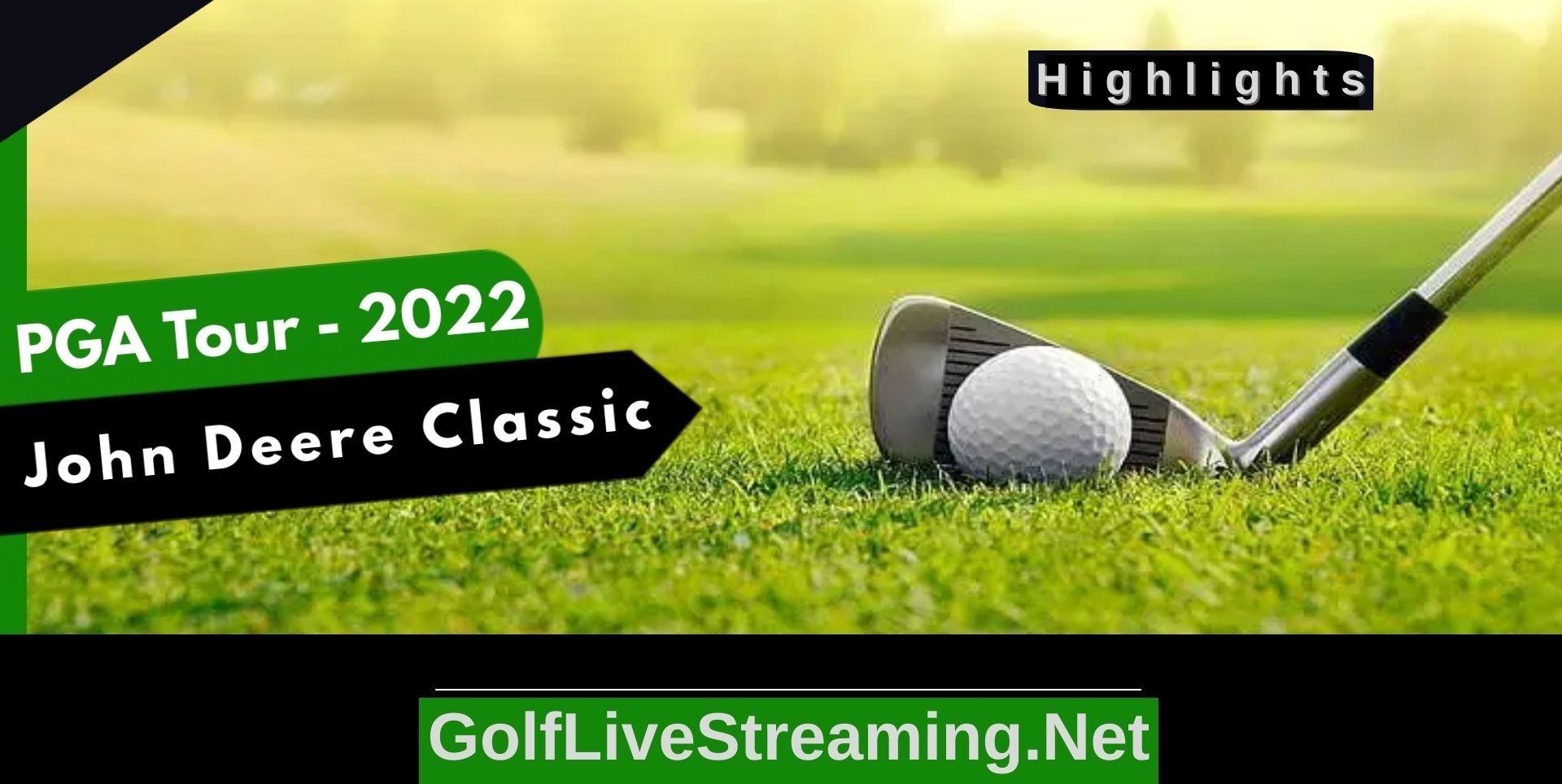 John Deere Classic Round 1 Highlights 2022 PGA Tour