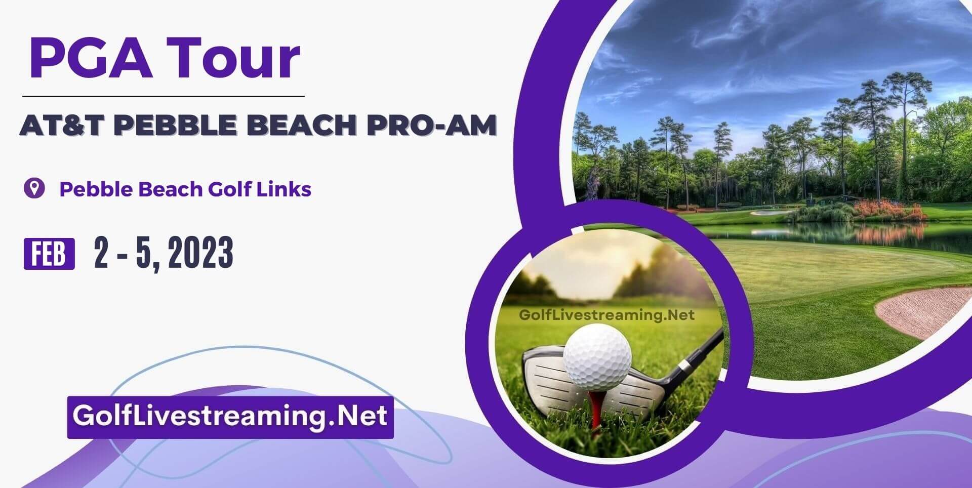 AT&T Pebble Beach Pro-Am Round 1 Live Stream 2023 | PGA Tour slider