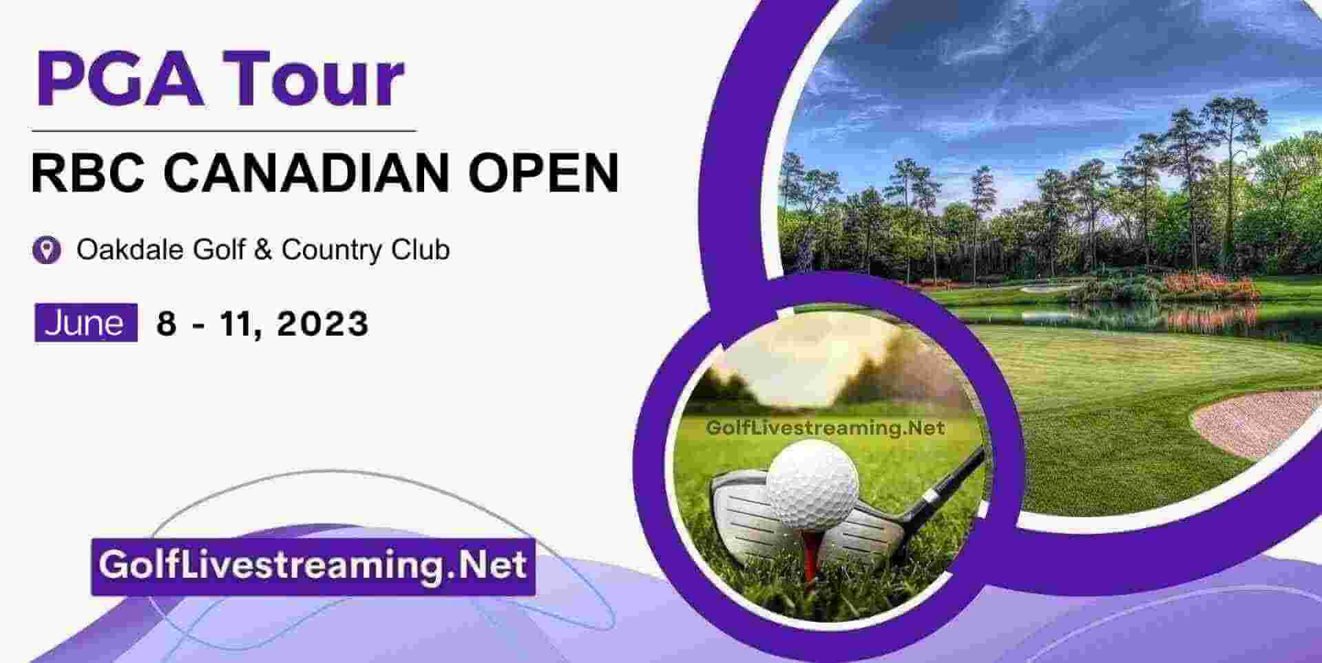 RBC Canadian Open Round 2 Live Stream 2023 | PGA Tour slider