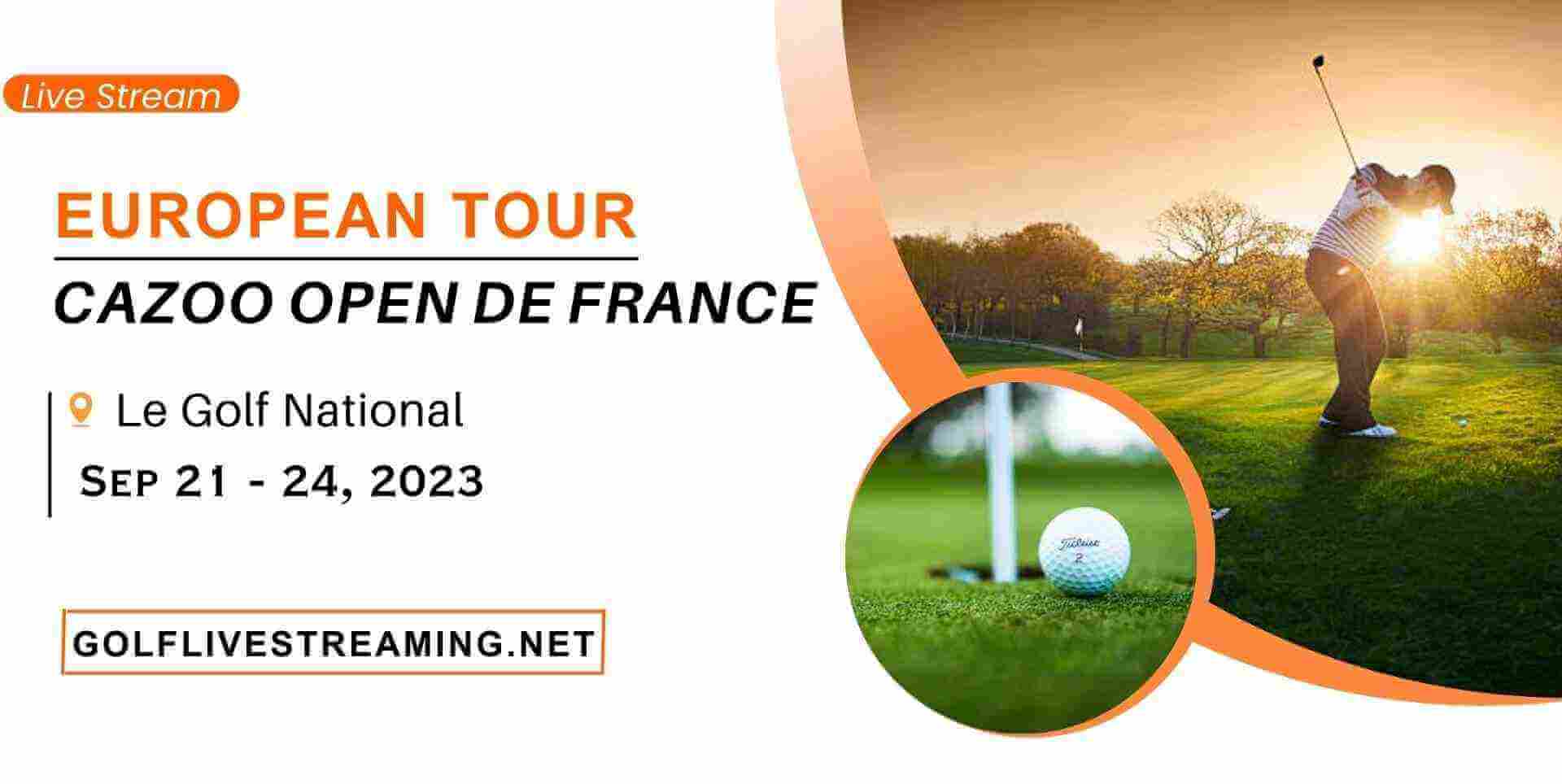 Cazoo Open De France Rd 2 Live Stream 2023 | European Tour slider