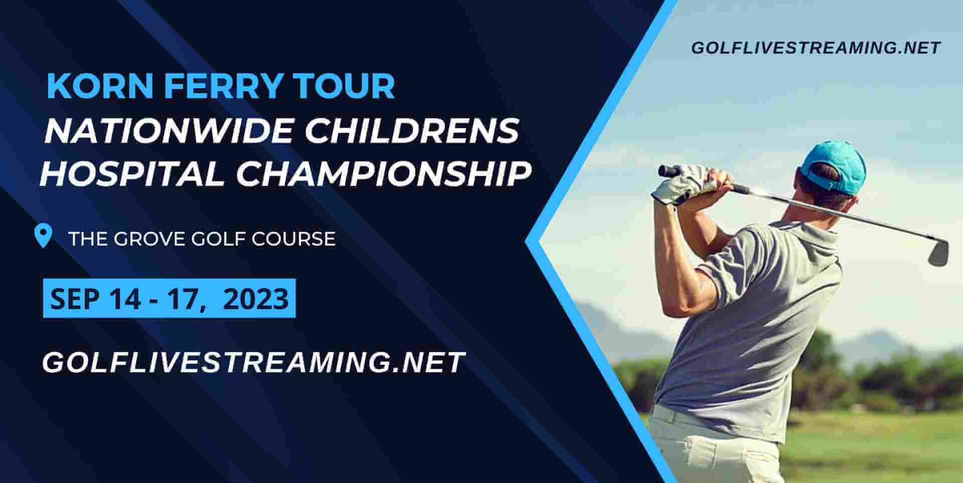Nationwide Childrens Hospital Championship Rd 1 Live 2023 | Korn Ferry Tour