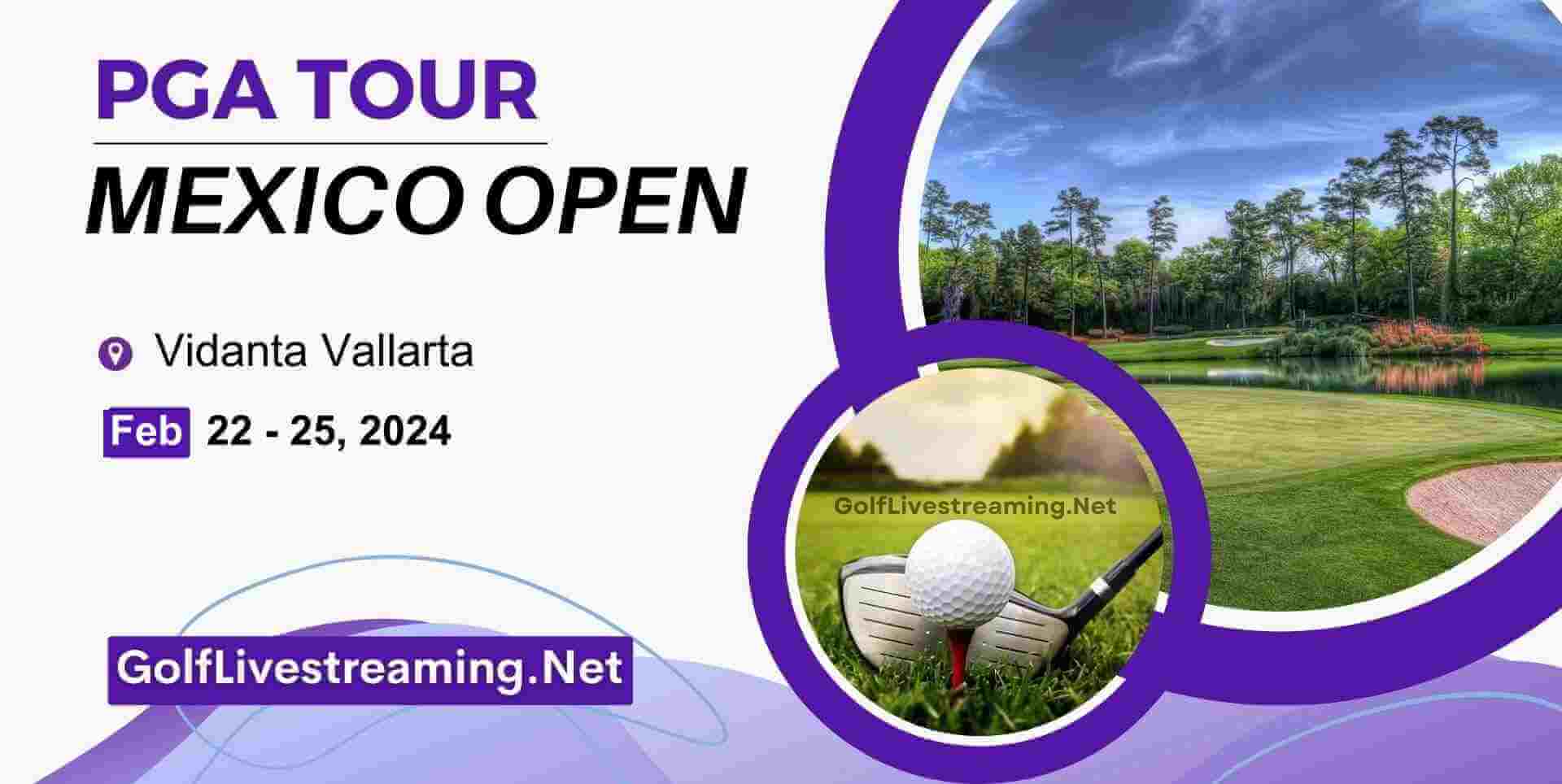 Mexico Open Round 3 Live Stream 2024 | PGA Tour slider