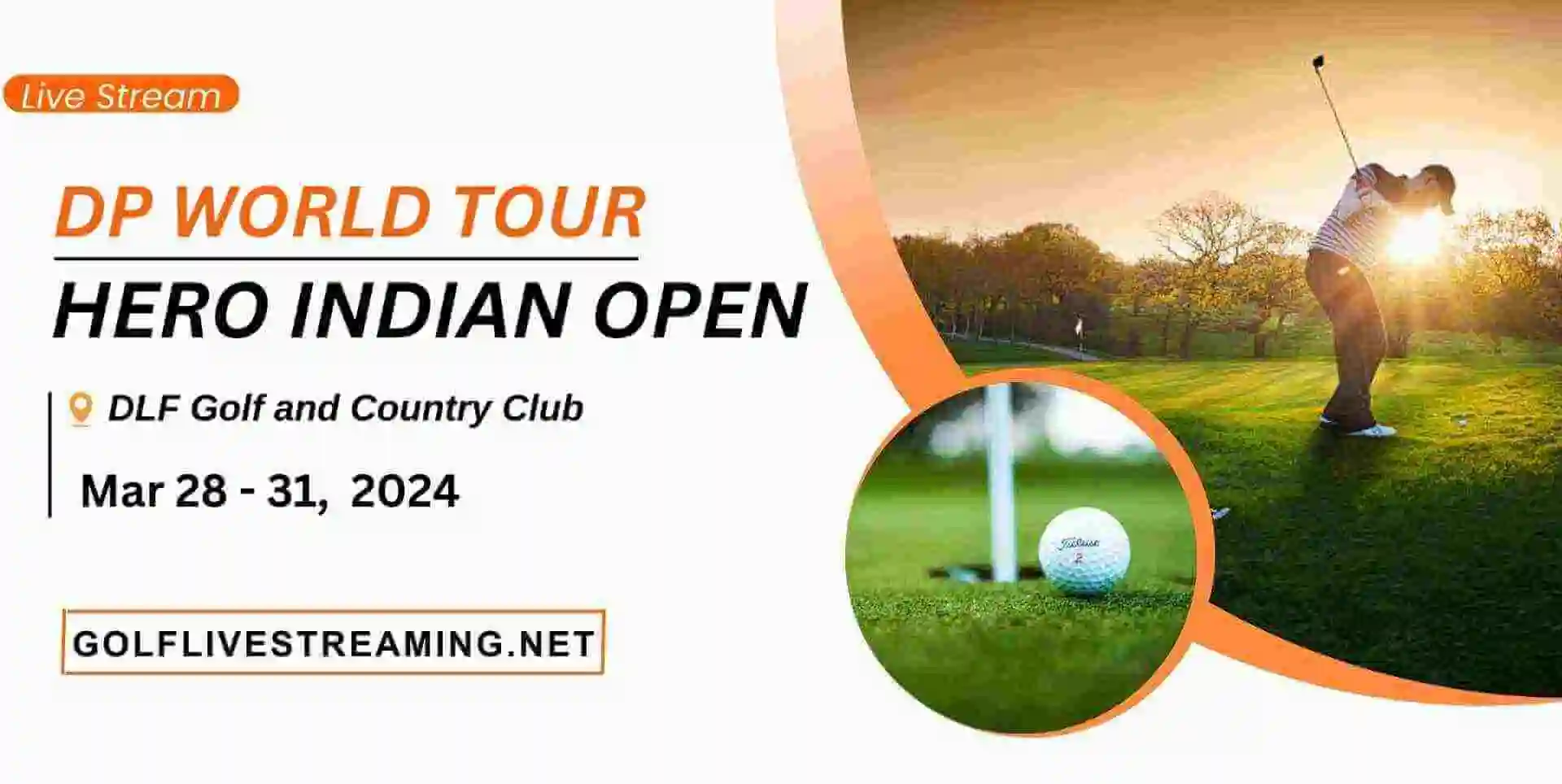 Hero Indian Open Round 2 Live Stream 2025 | DP World Tour slider