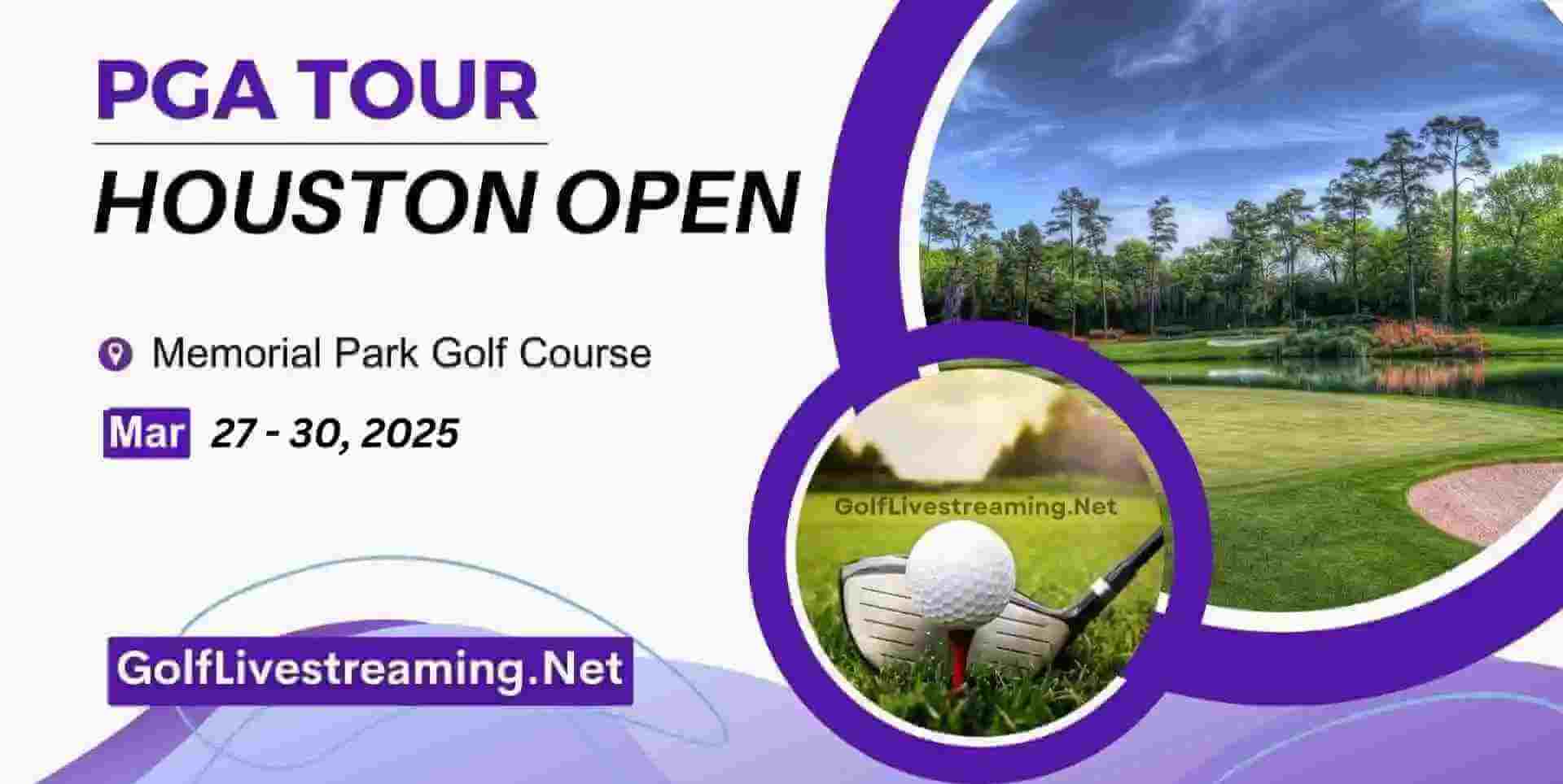 Houston Open Round 2 Live Stream 2025 | PGA Tour slider